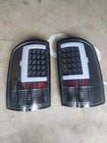 07-14 GMC Sierra Tube LED Tail Light (Black-Clear)