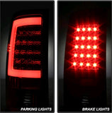 07-14 GMC Sierra Tube LED Tail Light (Black-Clear)