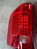 07-14 Silverado LED Tail Lights (Classic-Red) [Fits GMC Sierra DUALLY]