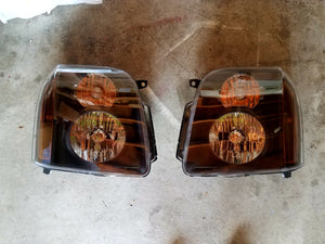 07-14 GMC Yukon/Yukon XL Headlights (Black, Clear Lens)