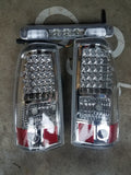 99-07 Silverado/Sierra LED Tail Lights (Chrome)