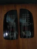 07-09 Dodge Ram Led Tail Lights (Black/Smoked)