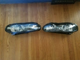 98-02 Chevy Camaro Black Headlights