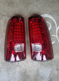 99-07 Silverado/Sierra LED Tail Lights (Classic-Red)