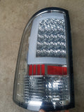07-14 GMC Sierra Tube LED Tail Light (Chrome/White)
