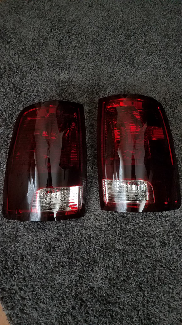 09-18 Dodge Ram Smoke Tail Lights (Stock Style)