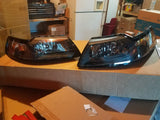 99-04 Ford Mustang Headlights (Smoke)