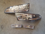 93-97 Camaro Front and Rear Turn Signals (Chrome)