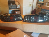 99-04 Ford Mustang Headlights (Smoke-Halo)