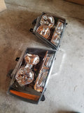 07-14 Chevy Tahoe/Suburban Headlights (Black, Clear Lense)