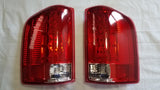 07-14 Silverado LED Tail Lights (Red,v2) [Fits GMC Sierra DUALLY]