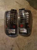 97-02 Ford Expedition Tail Lights (Black)