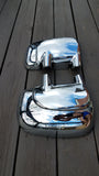 99-07 Ford F-250 - F-550 Tow Mirrors Covers (Chrome)