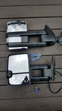 03-07 Silverado Clear Signal Tow Mirrors w/ Running Lights (Power/Heated/LED) (Chrome Cap)