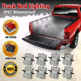 8 pcs LED Truck Bed Auxiliary Lighting