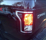 15-19 F-150 Tail Light Covers (Black)