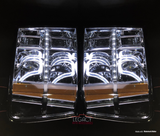 07-14 GMC Sierra U-Halo Projector Headlights (Choose a Color)