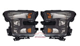 15-17 Ford F-150 Headlights (Black)