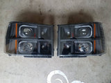 07-14 GMC Sierra C-Bar LED Projector Headlights (Black)