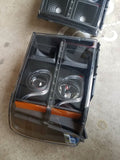 07-14 GMC Sierra U-Halo Projector Headlights (Choose a Color)