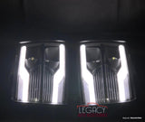 07-14 Silverado Wide LED DRL Head Lights (Choose a Color)