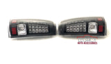 99-07 Silverado/Sierra LED Tail Lights (Black)