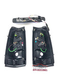 99-07 Silverado/Sierra LED Tail Lights (Black)