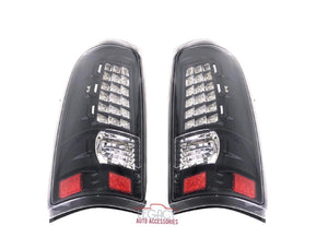 99-07 Silverado/Sierra LED Tail Lights (Black)