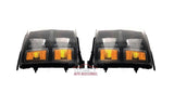 07-14 Silverado Headlights (Black Housing w/ Amber Reflectors)