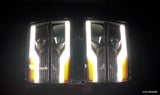 07-14 Silverado Wide LED DRL Head Lights (Choose a Color)