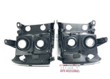 07-14 GMC Sierra Headlights (Black Housing with Amber Reflectors)
