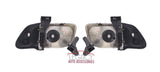 01-04 Toyota Tacoma Head Lights (Black)