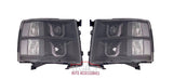 07-14 Silverado U-Halo Head Lights (Choose a Color)