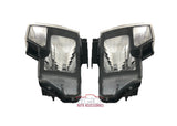 09-14 F-150 Black Headlights (Clear Reflectors)
