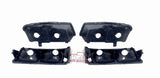 03-07 Silverado/Avalanche Headlights + Bumper Lamps 4 pc Set (Crystal/Chrome)