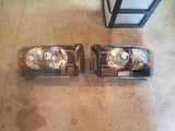 06-09 Dodge Ram Headlights (Black/Clear)