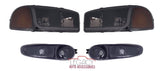 99-07 Sierra/Yukon LED DRL Bar Headlights + Bumper Lamps
