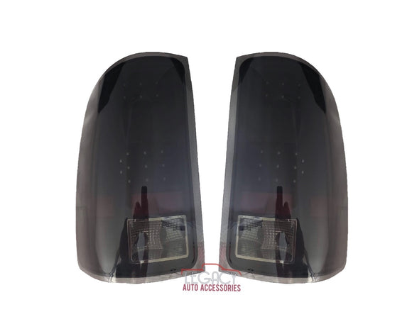 07-14 Sierra LED Tail Lights (Black-Smoked)