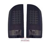 02-06 Dodge Ram Led Tail Lights (Black/Smoked)