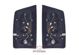 02-06 Dodge Ram Led Tail Lights (Black/Smoked)