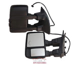 99-07/08-16 F-250/F-350 [NEW STYLE] Tow Mirrors (Power/Heat/Smoked Signal + Signal In Glass)