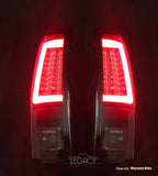 99-07 Silverado/Sierra Tube Style LED Tail Lights (Black Smoked)