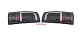 07-14 GMC Sierra Tube LED Tail Light (Black-Clear)