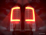 07-14 GMC Sierra Tube LED Tail Light (Black-Clear)