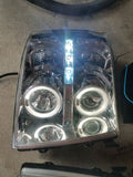 07-14 Silverado O-Halo Head Lights (Choose a Color)