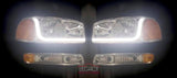 99-07 Sierra/Yukon LED DRL Bar Headlights + Bumper Lamps