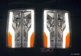 07-14 Silverado Wide LED DRL Head Lights (Choose a Color)