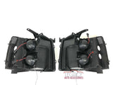 07-14 Silverado Wide LED DRL Head Lights (Choose a Color)