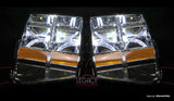 07-14 GMC Sierra U-Halo Projector Headlights (Choose a Color)