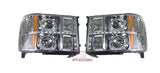 07-14 GMC Sierra U-Halo Projector Headlights (Choose a Color)